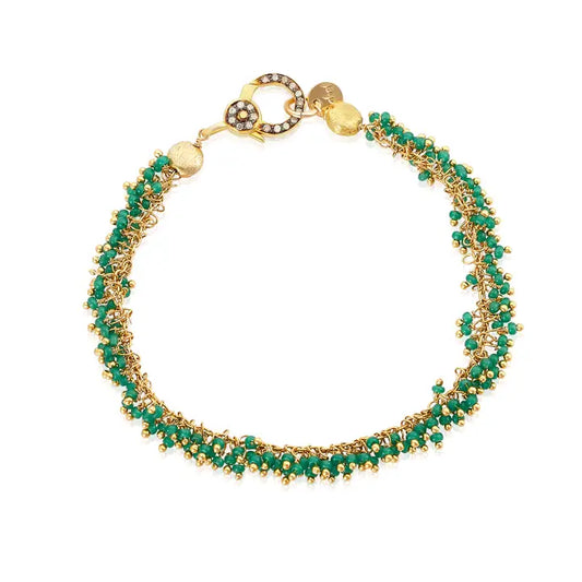 Gabby Glassy Clusters Bracelet