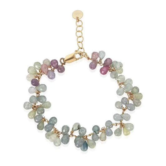 San Francisco Hearts Cluster Bracelet